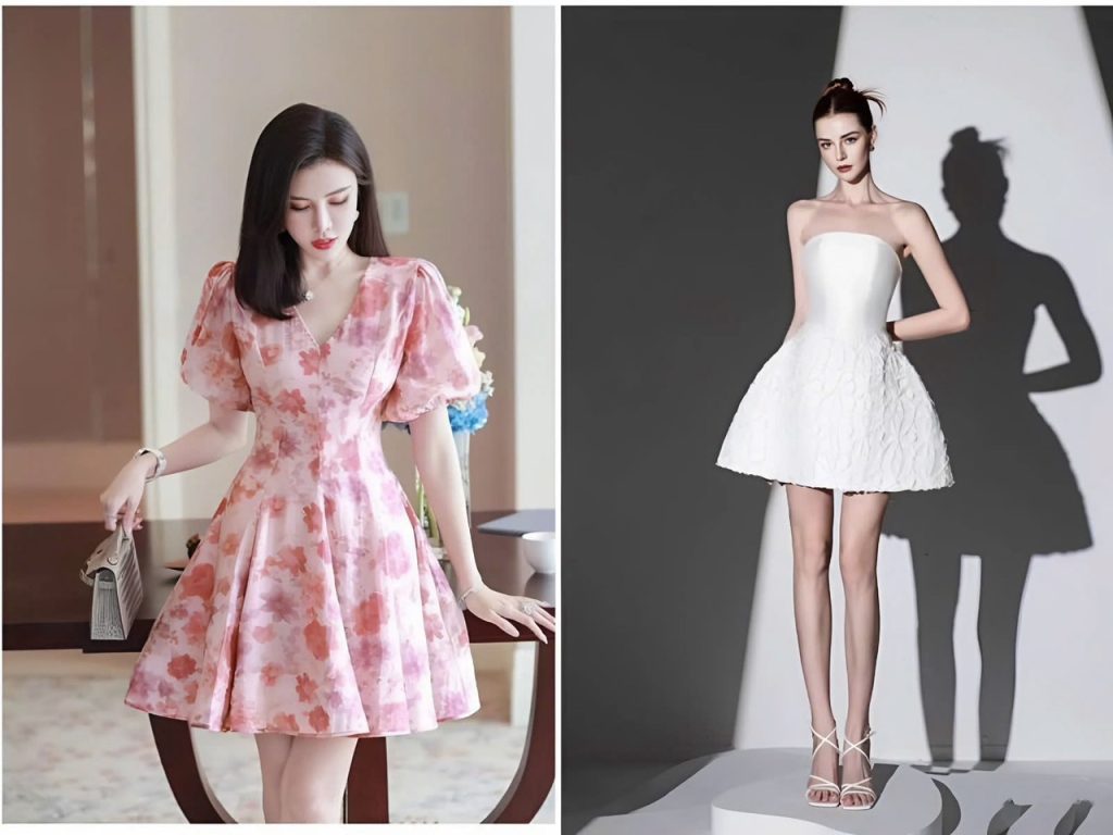 Đầm dự tiệc cao cấp Hàn Quốc tôn dáng, trẻ trung 