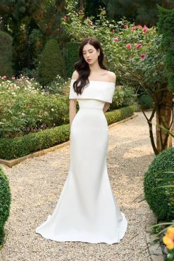 váy cưới đuôi cá Hàn Quốc