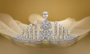 vương miện cô dâu tối giản
